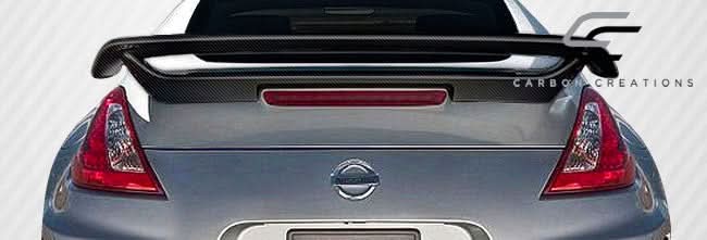 2009-2020 Nissan 370Z N-2 Style Wing Trunk Spoiler - Carbon Fiber