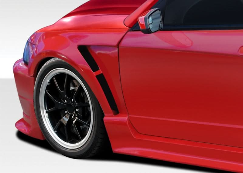 1999-2004 Ford Mustang CBR500 Style Wide Body Front Fenders - FRP