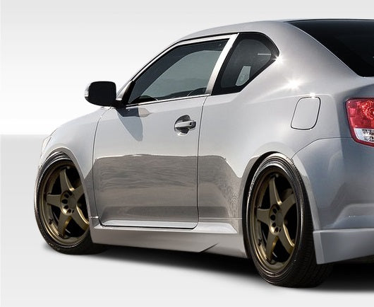 2011-2015 Scion tC X-5 Style Side Skirts Rocker Panels - FRP