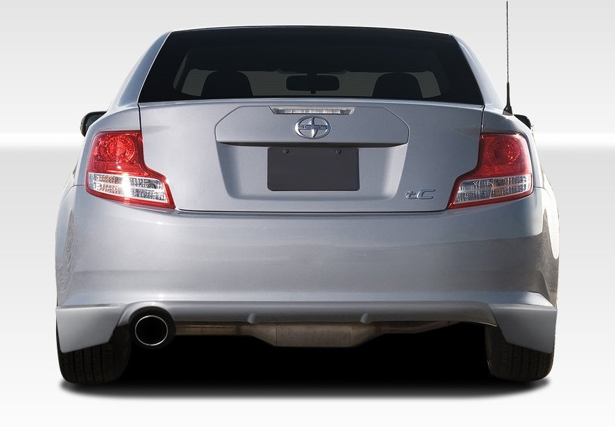 2011-2013 Scion tC X-5 Style Rear Add Ons Spat Bumper Extensions - FRP