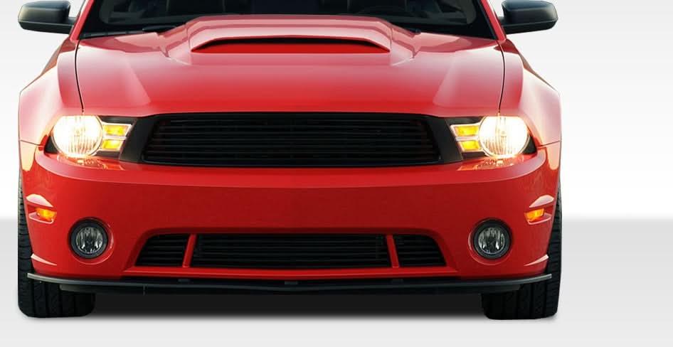2010-2012 Ford Mustang R-Spec Style Front Bumper Cover - FRP