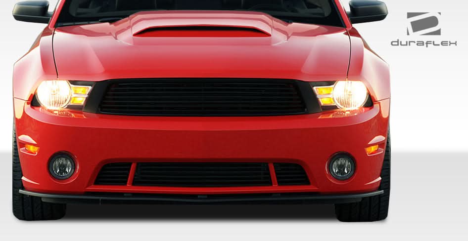 2010-2012 Ford Mustang R-Spec Style Front Bumper Cover - FRP