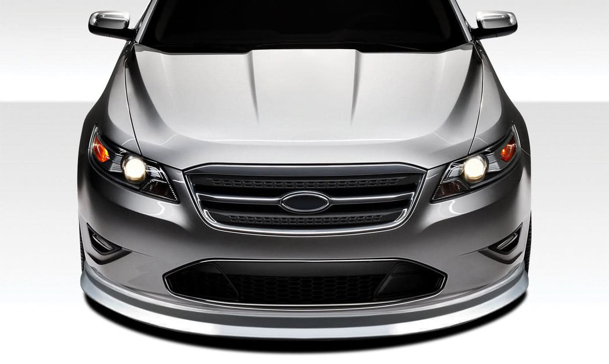 2010-2012 Ford Taurus Racer Style Front Lip Under Spoiler Air Dam - FRP