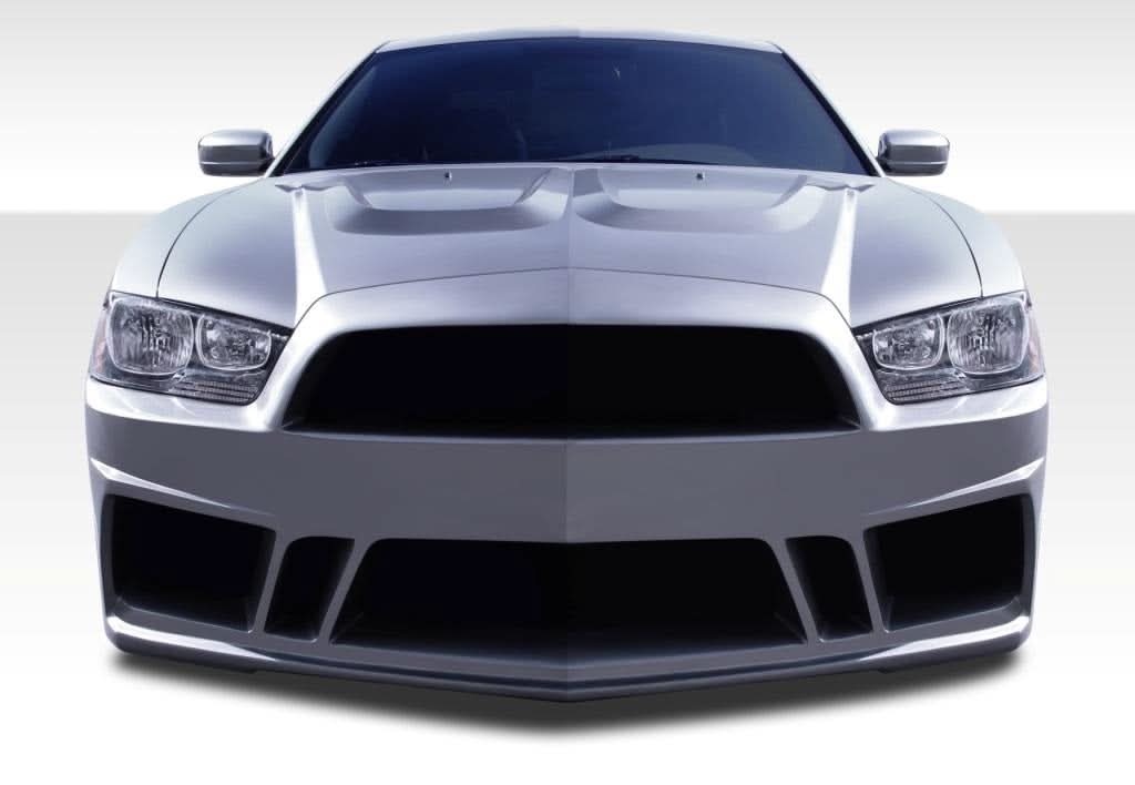 2011-2014 Dodge Charger Circuit Style Front Bumper Cover - FRP