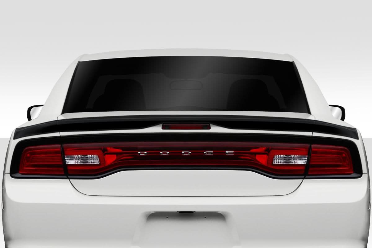 2011-2014 Dodge Charger Circuit Style Rear Wing Trunk Spoiler - 3 Piece