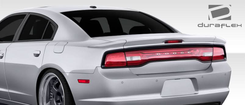 2011-2014 Dodge Charger Circuit Style Rear Wing Trunk Spoiler - 3 Piece