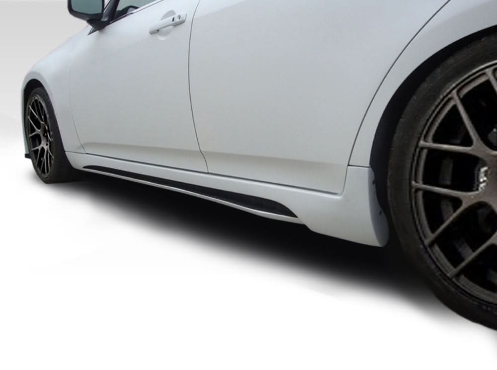 2007-2013 Infiniti G Sedan Elite Style Side Skirts Rocker Panels - FRP