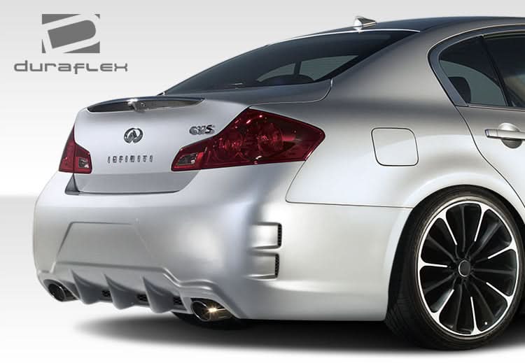 2007-2013 Infiniti G Sedan Elite Style Rear Bumper Cover - FRP
