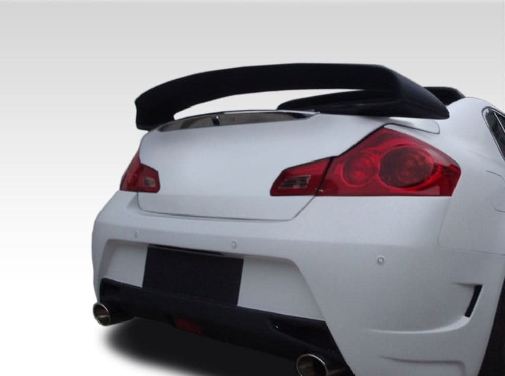 2007-2013 Infiniti G Sedan Elite Style Rear Wing Trunk Spoiler - FRP