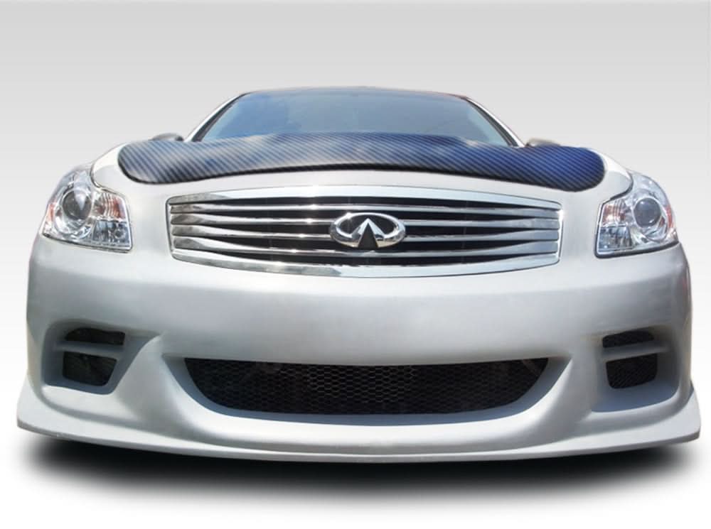 2007-2009 Infiniti G Sedan TS-1 Style Front Bumper Cover - FRP