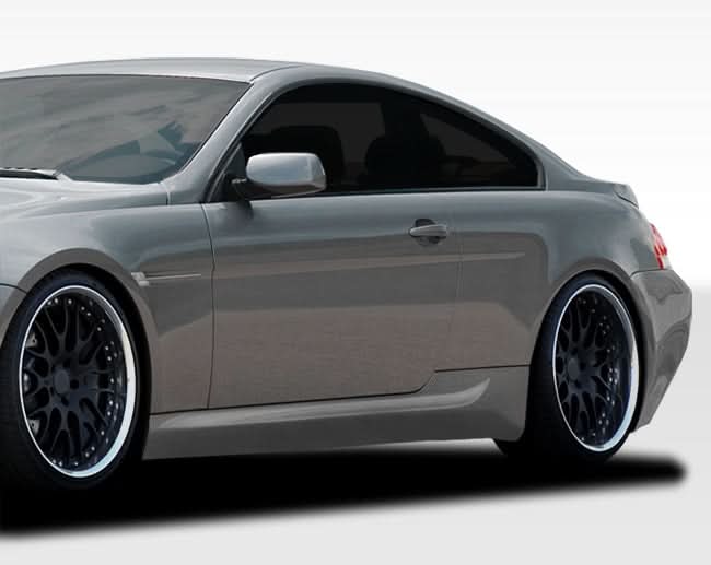 2004-2010 BMW 6 Series M6 Look Side Skirts Rocker Panels - FRP