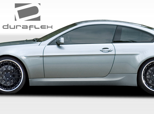 2004-2010 BMW 6 Series M6 Look Side Skirts Rocker Panels - FRP