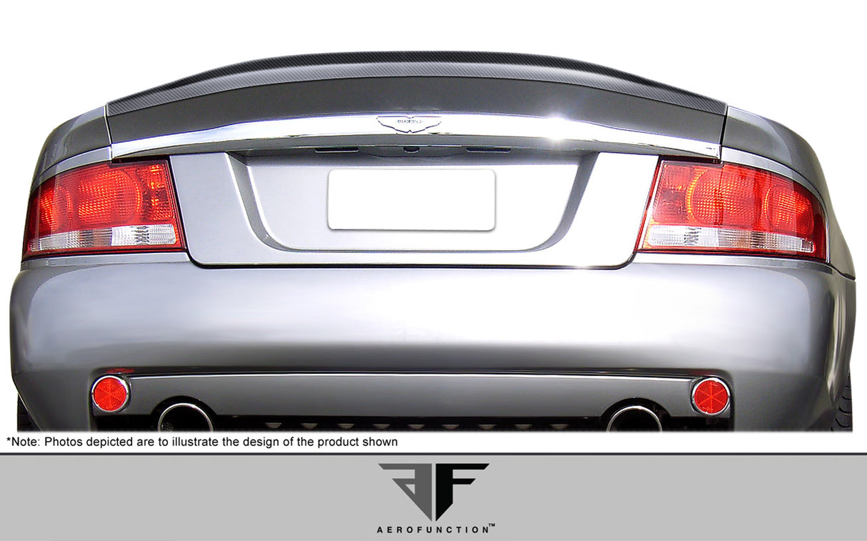 2002-2005 Aston Martin Vanquish AF-1 Style Trunk Spoiler - Carbon Fiber