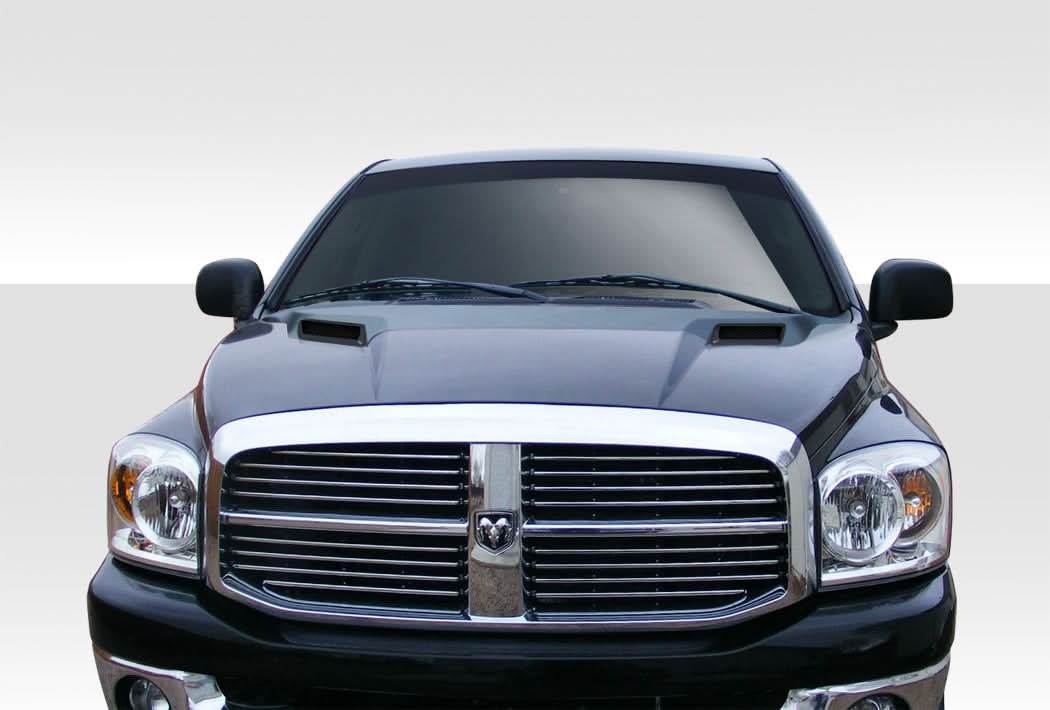 2002-2008 Dodge Ram MP-R Style Hood - 1 Piece - FRP