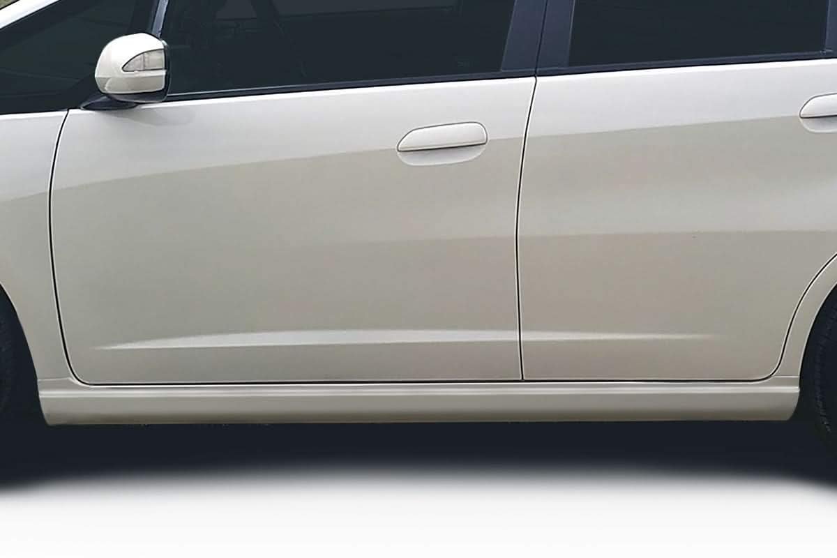 2009-2013 Honda Fit A Spec Style Side Skirts Rocker Panels - FRP