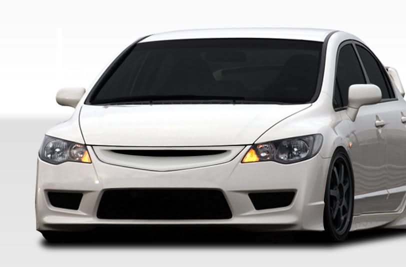 2006-2011 Honda Civic JDM Type R Style Front Bumper Cover - FRP