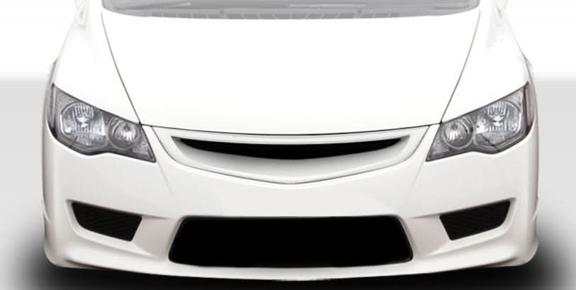 2006-2011 Honda Civic 4DR JDM Type R Look Conversion Hood - FRP