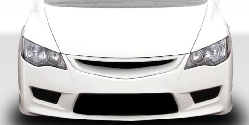 2006-2011 Honda Civic JDM Type JS Type R Look Grille - FRP