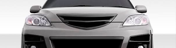 2004-2009 Mazda 3 HB X-Sport Style Grille - 1 Piece - FRP