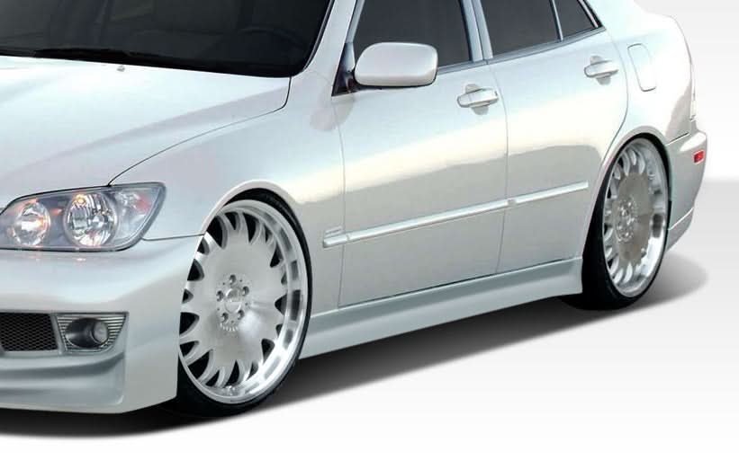 2000-2005 Lexus IS300 V-Speed 2 Style Side Skirts - 2 Piece - FRP