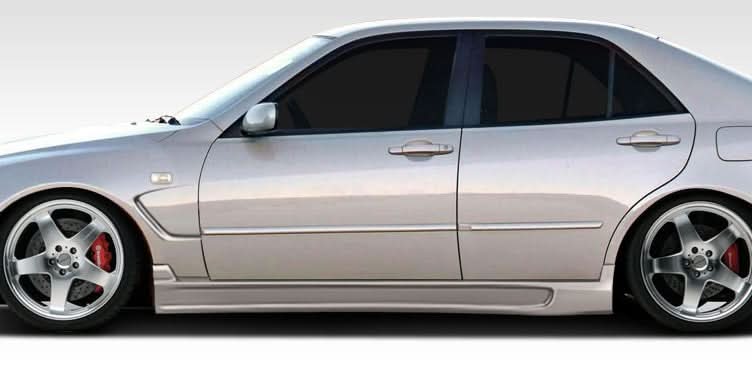 2000-2005 Lexus IS300 C-Speed Style Side Skirts - 2 Piece - FRP
