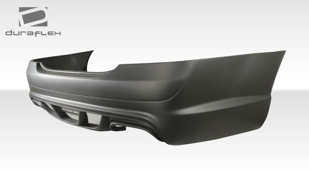 2007-2009 Mercedes S Class Eros Version 2 Style Rear Bumper Cover - FRP