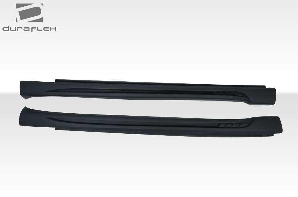2010-2016 Mercedes E Class W212 Eros Version 1 Style Side Skirts - FRP