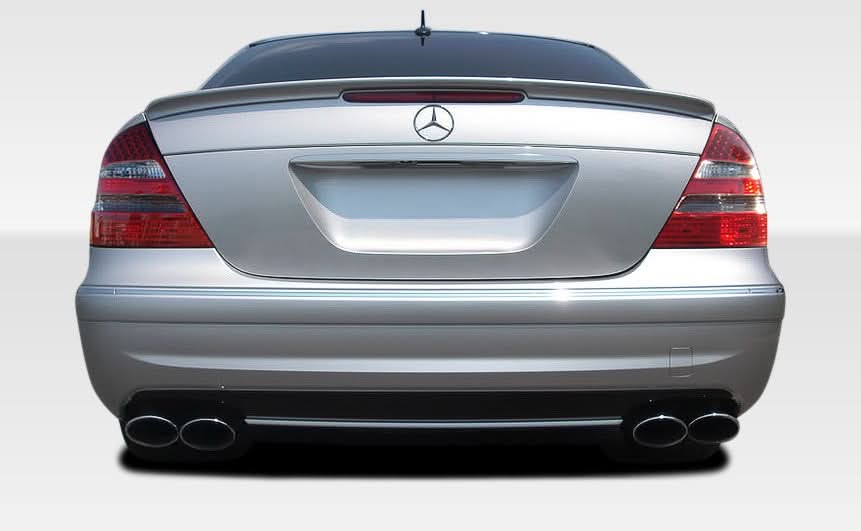2003-2009 Mercedes E Class E63 Look Rear Bumper Cover - FRP