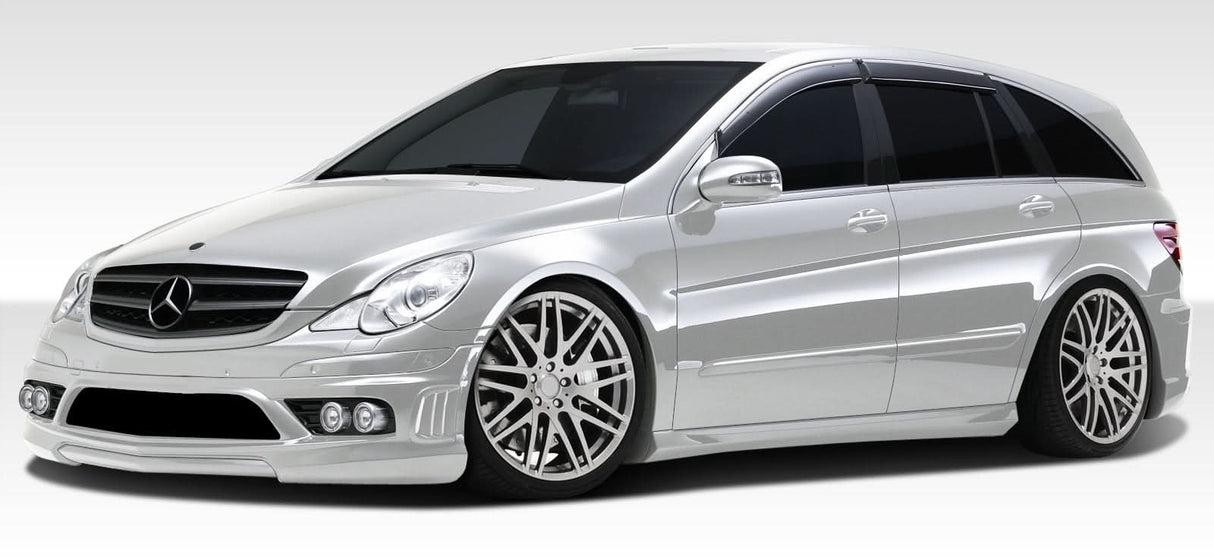 2006-2010 Mercedes R Class W-1 Style Front Bumper Cover - FRP