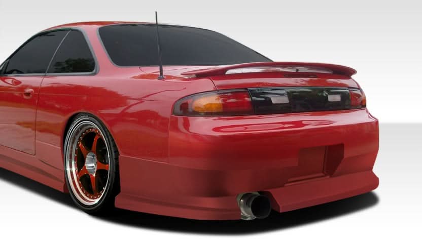 1995-1998 Nissan 240SX S14 WX-9 Style Rear Bumper Cover - FRP