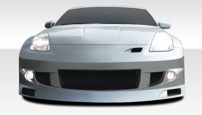 2003-2008 Nissan 350Z J-Spec Style Front Bumper Cover - FRP