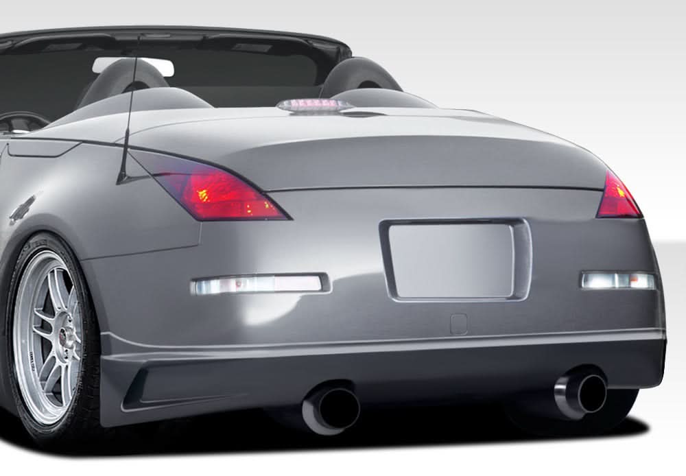 2003-2008 Nissan 350Z J-Spec Style Rear Lip Spoiler - FRP