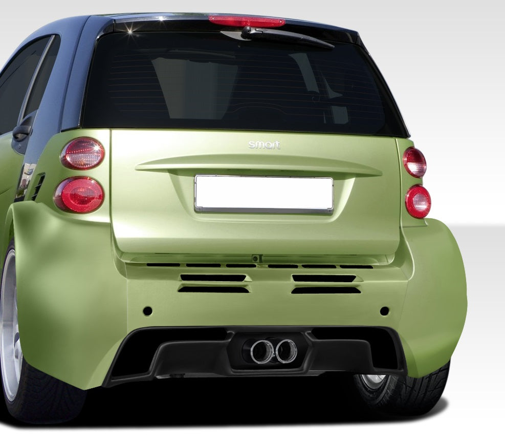 2008-2016 Smart ForTwo GT300 Style Wide Body Rear Bumper Cover - FRP