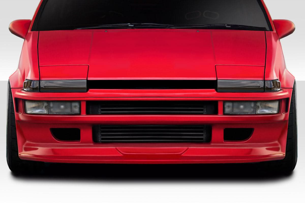 1984-1987 Toyota Corolla MB-R Style Front Bumper Cover - FRP