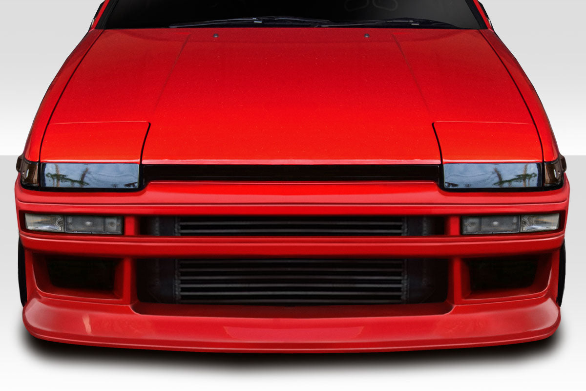 1984-1987 Toyota Corolla RF Design Style Front Bumper Cover - FRP