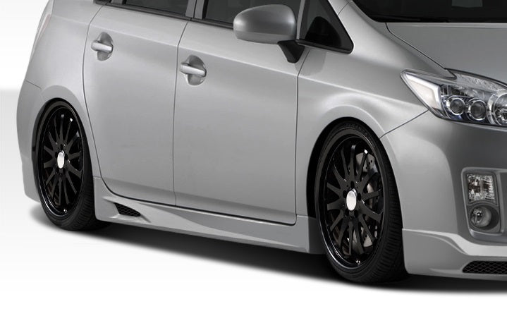 2010-2015 Toyota Prius K-1 Style Side Skirts Rocker Panels - FRP