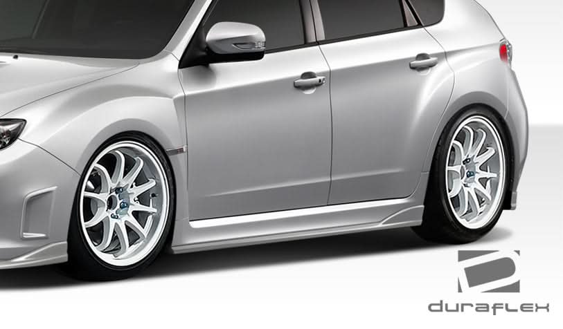 2008-2014 Subaru Impreza STI/WRX C-Speed 2 Style Side Skirts - FRP