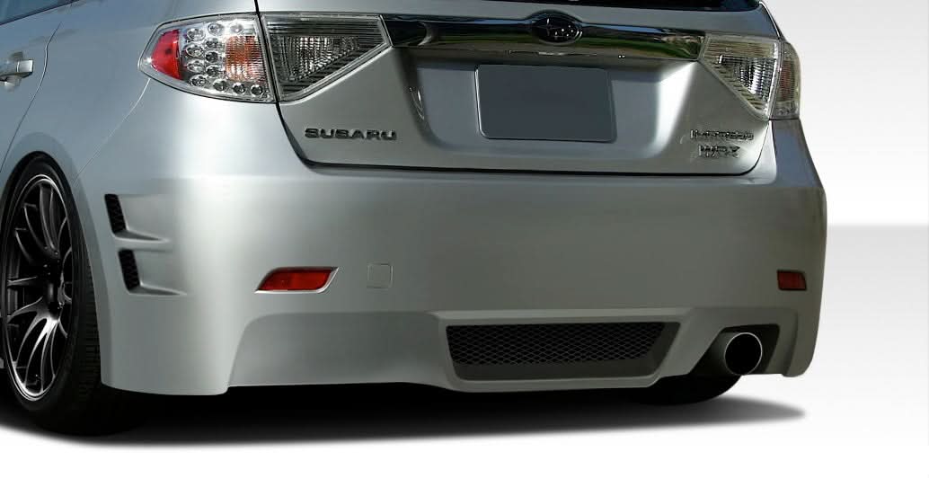 2008-2011 Subaru Impreza C-Speed 3 Style Rear Bumper Cover - FRP