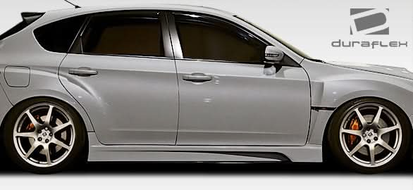 2008-2014 Subaru Impreza VR-S Style Side Skirts - 4 Piece - FRP