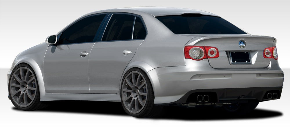 2005-2010 Volkswagen Jetta R-GT Style Wide Body Rear Bumper - FRP
