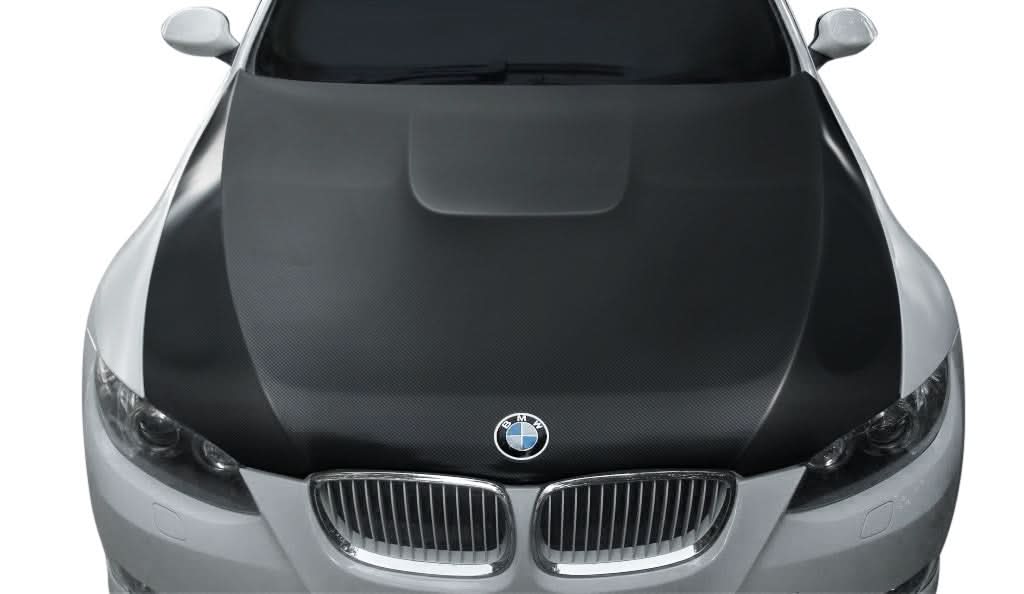 2007-2010 BMW 3 Series E92/E93 AF-2 Style Hood - Carbon Fiber