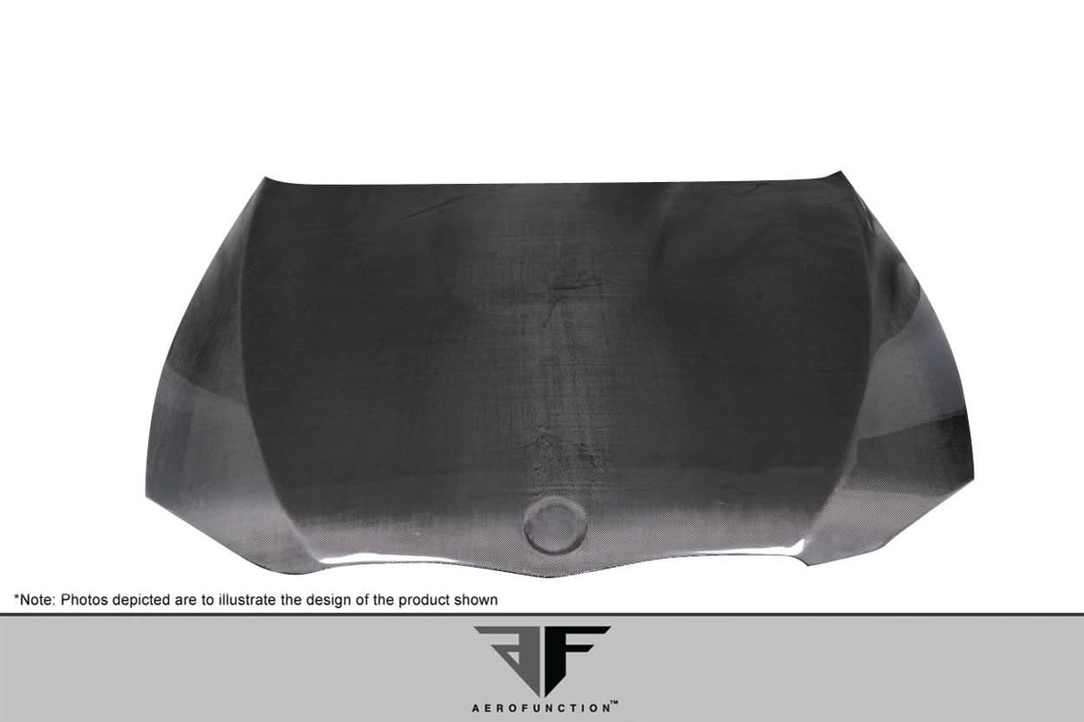 2007-2010 BMW 3 Series E92/E93 AF-2 Style Hood - Carbon Fiber