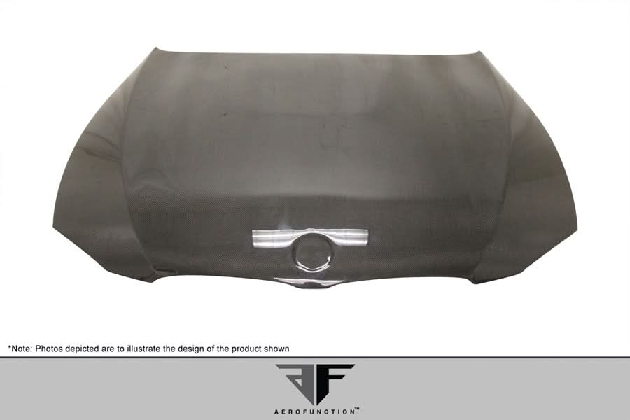 2007-2010 BMW 3 Series E92/E93 AF-2 Style Hood - Carbon Fiber