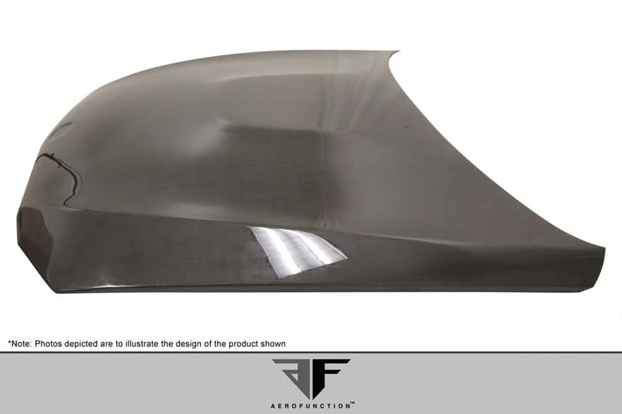 2007-2010 BMW 3 Series E92/E93 AF-2 Style Hood - Carbon Fiber