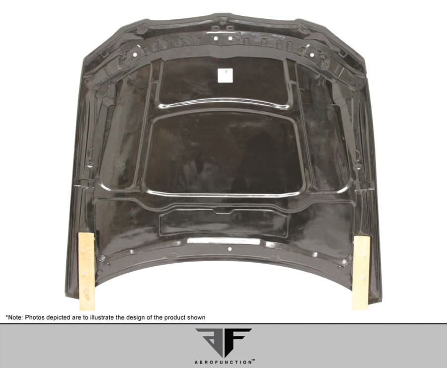 2007-2010 BMW 3 Series E92/E93 AF-2 Style Hood - Carbon Fiber