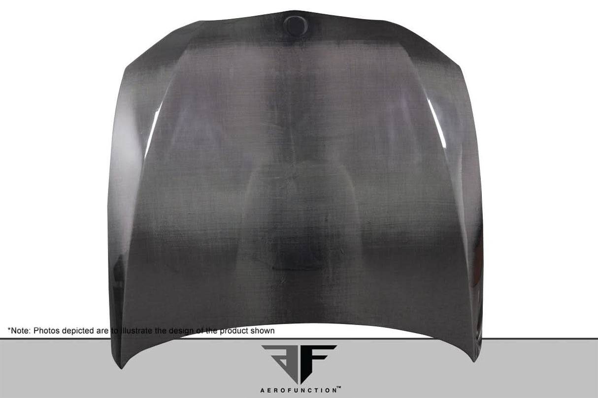 2007-2010 BMW 3 Series E92/E93 AF-2 Style Hood - Carbon Fiber