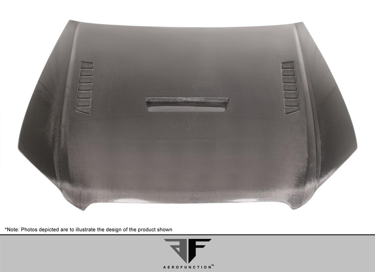 2006-2008 Audi A4 S4 B7 AF-1 Style Hood - Carbon Fiber