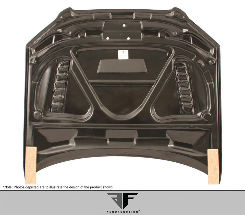 2006-2008 Audi A4 S4 B7 AF-1 Style Hood - Carbon Fiber