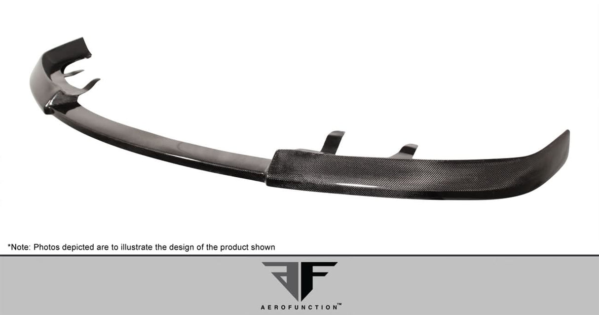 2008-2014 Lexus IS-F AF-1 Style Front Add-On Spoiler - Carbon Fiber