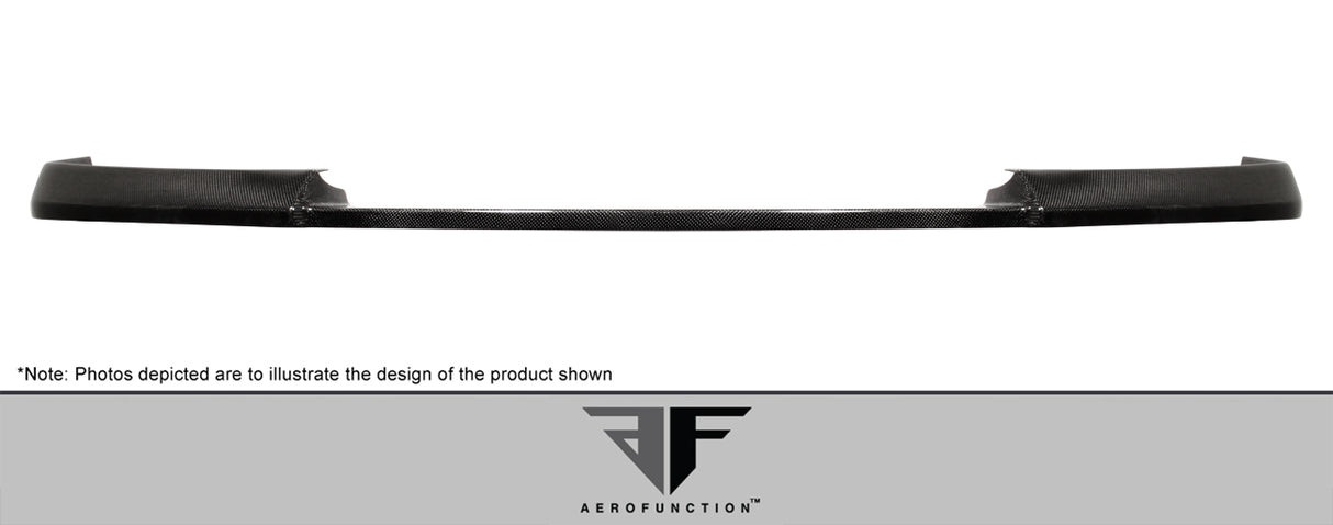 2008-2014 Lexus IS-F AF-1 Style Front Add-On Spoiler - Carbon Fiber